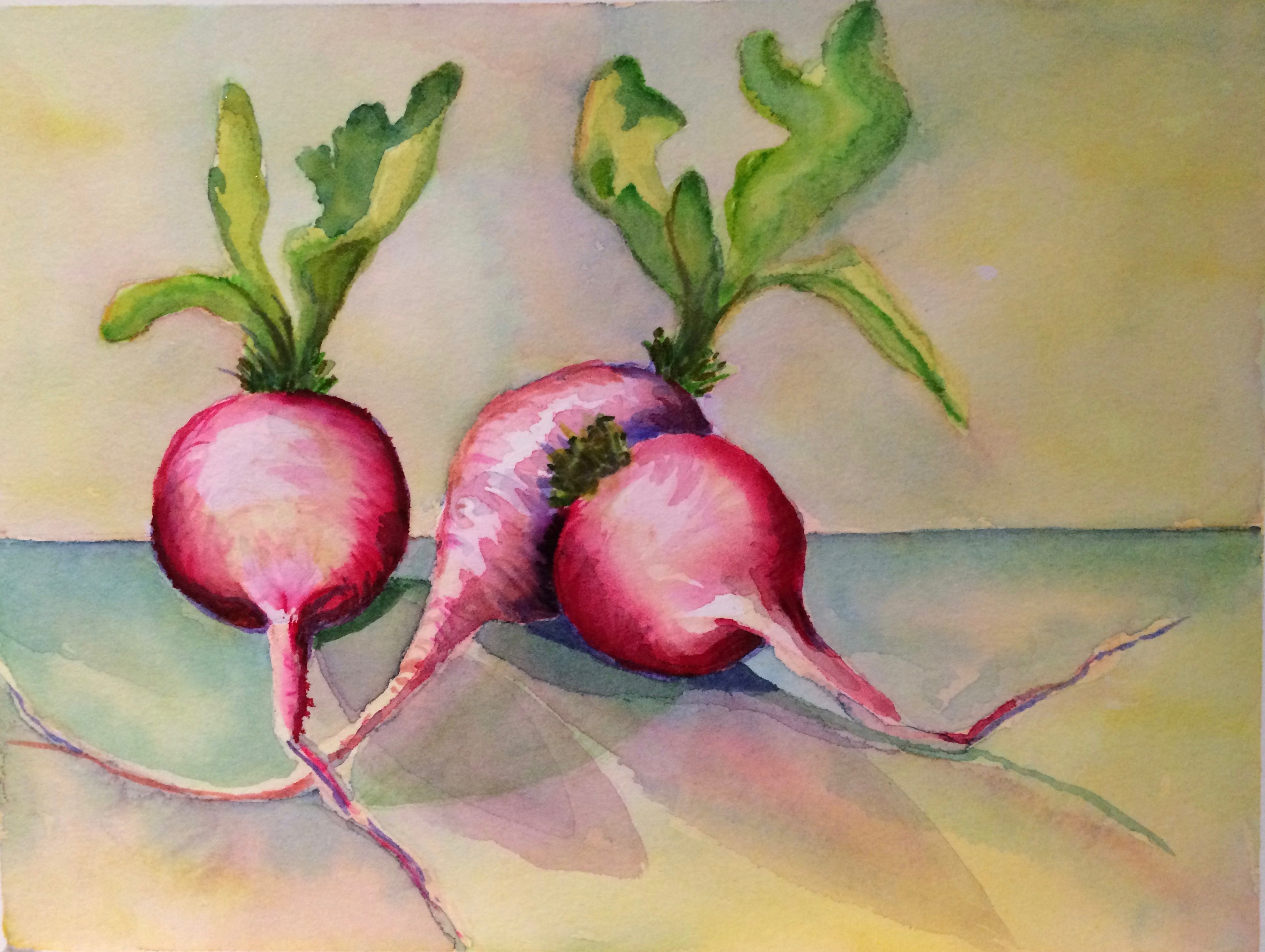Radishes 3 copyright Peggy Willett