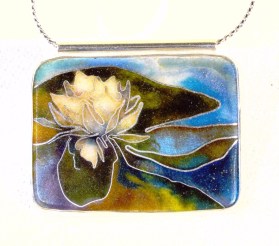 Waterlily pendant